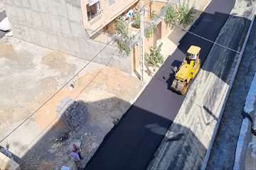 با هدف بهسازی  و ساماندهی معابرعملیات آسفالت معابرمحلات تعاونی سهراب 
کوی گوران